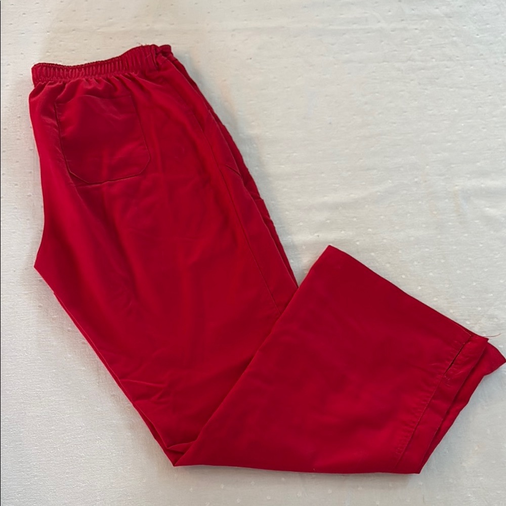 Grey's Anatomy Red Drawstring Pants